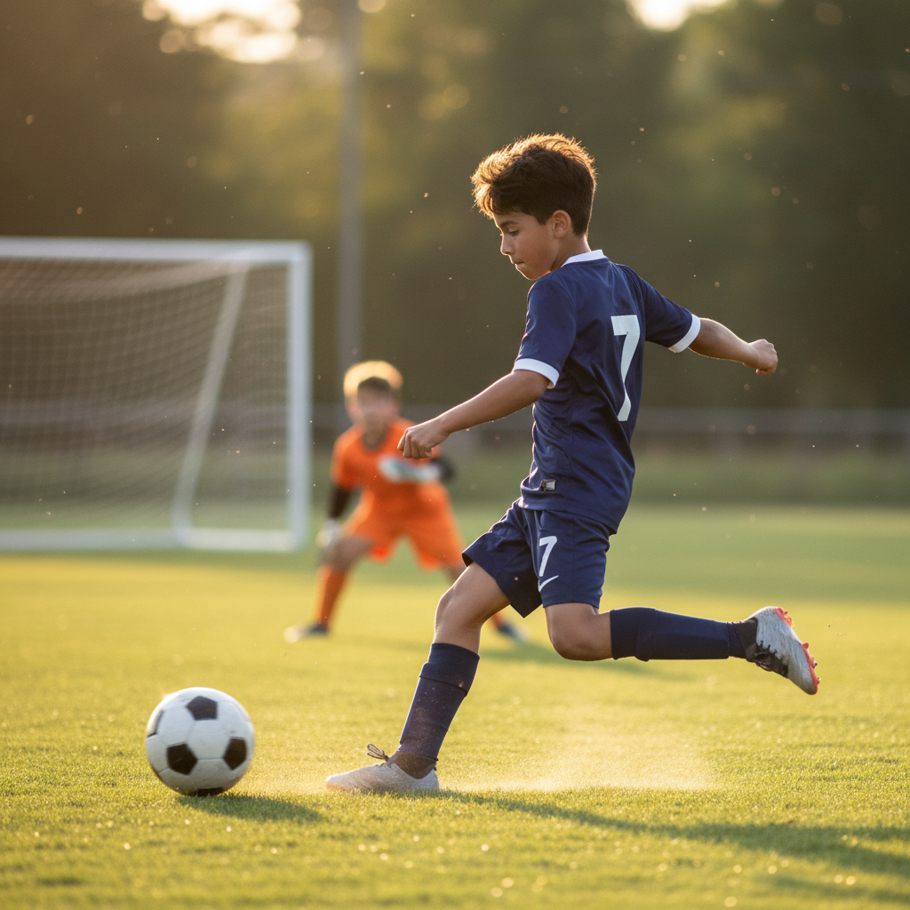 Player in action